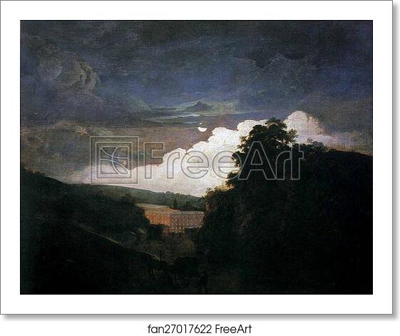 Free art print of Arkwright's Cotton Mills by Night by Joseph Wright Of Derby Free art print of Arkwright's Cotton Mills by Night by Joseph Wright Of Derby