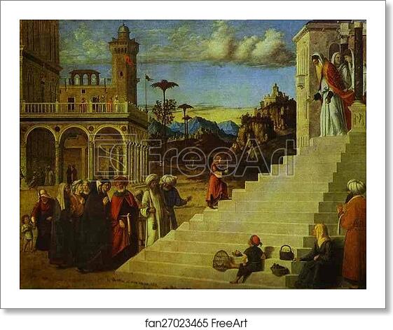 Free art print of Presentation of the Virgin Mary in the Temple by Giovanni Battista Cima, Called Cima Da Conegliano Free art print of Presentation of the Virgin Mary in the Temple by Giovanni Battista Cima, Called Cima Da Conegliano