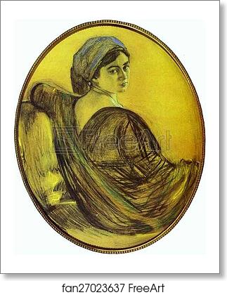 Free art print of Portrait of Henrietta Girshman by Valentin Serov Free art print of Portrait of Henrietta Girshman by Valentin Serov