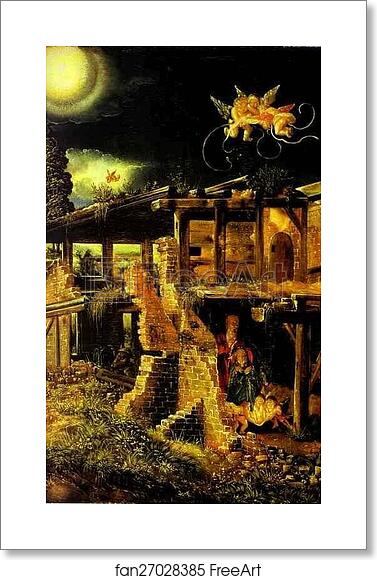 Free art print of The Nativity by Albrecht Altdorfer Free art print of The Nativity by Albrecht Altdorfer