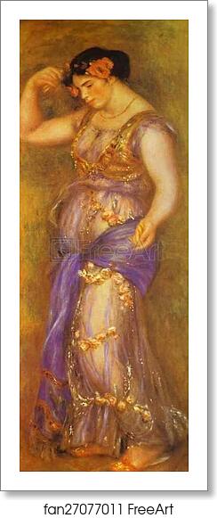 Free art print of Dancer with Castanets (Gabrielle Renard) by Pierre-Auguste Renoir Free art print of Dancer with Castanets (Gabrielle Renard) by Pierre-Auguste Renoir