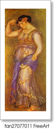 Free art print of Dancer with Castanets (Gabrielle Renard) by Pierre-Auguste Renoir