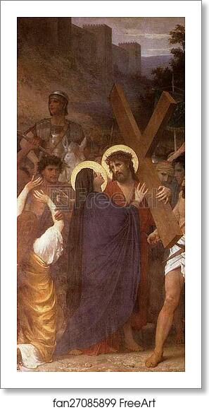 Free art print of Christ Meeting His Mother on the Way to Calvary by William-Adolphe Bouguereau Free art print of Christ Meeting His Mother on the Way to Calvary by William-Adolphe Bouguereau