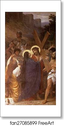Free art print of Christ Meeting His Mother on the Way to Calvary by William-Adolphe Bouguereau