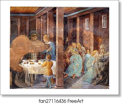 Free art print of Death of the Knight of Celano by Benozzo Gozzoli Free art print of Death of the Knight of Celano by Benozzo Gozzoli