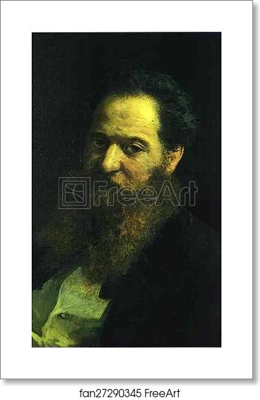 Free art print of Portrait of the Physiologist Moriz Schiff by Nikolay Gay