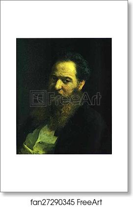 Free art print of Portrait of the Physiologist Moriz Schiff by Nikolay Gay