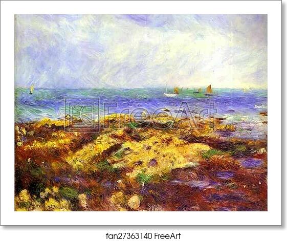 Free art print of Ebbing Tide at Yport (Marée basse à Yport) by Pierre-Auguste Renoir Free art print of Ebbing Tide at Yport (Marée basse à Yport) by Pierre-Auguste Renoir