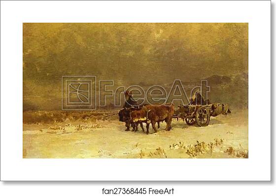 Free art print of Winter in the Crimea by Feodor Vasilyev Free art print of Winter in the Crimea by Feodor Vasilyev