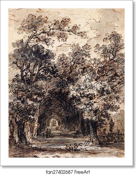 Free art print of Avenue of Trees by Jean-Honoré Fragonard Free art print of Avenue of Trees by Jean-Honoré Fragonard