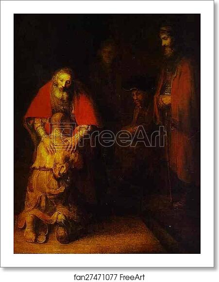 Free art print of The Return of the Prodigal Son by ...