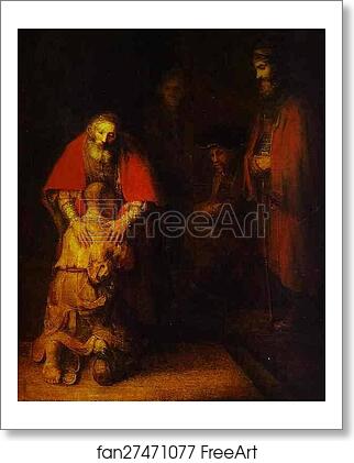 Free art print of The Return of the Prodigal Son by Rembrandt Harmenszoon Van Rijn Free art print of The Return of the Prodigal Son by Rembrandt Harmenszoon Van Rijn
