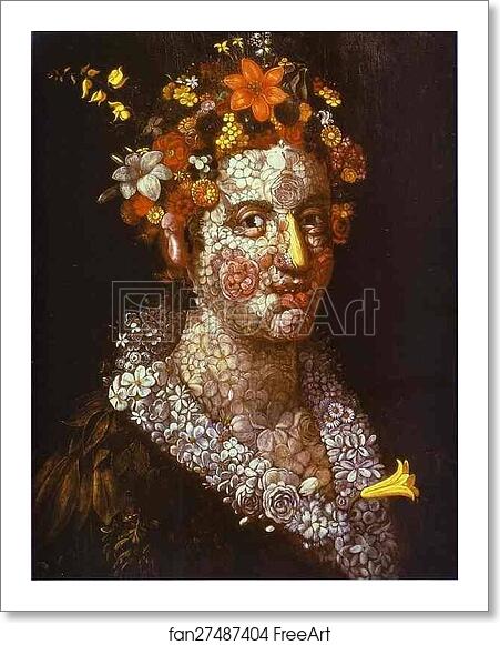 Free art print of Flora by Giuseppe Arcimboldo Free art print of Flora by Giuseppe Arcimboldo