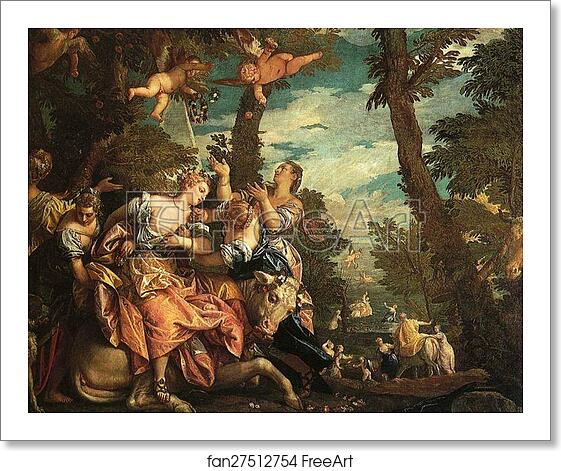 Free art print of The Rape of Europa by Paolo Veronese Free art print of The Rape of Europa by Paolo Veronese