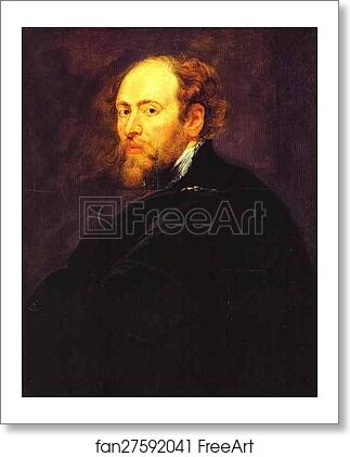 Free art print of Self-Portrait without a Hat by Peter Paul Rubens