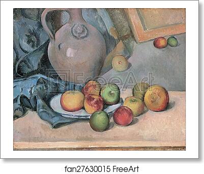 Free art print of Stoneware Pitcher by Paul Cézanne Free art print of Stoneware Pitcher by Paul Cézanne