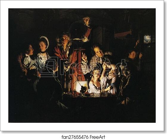 Free art print of An Experiment on a Bird in the Air Pump by Joseph Wright Of Derby