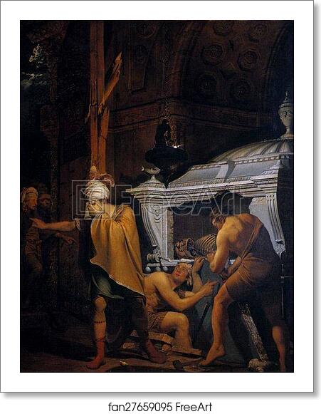 Free art print of Miravan Breaking Open the Tomb of His Ancestors by Joseph Wright Of Derby Free art print of Miravan Breaking Open the Tomb of His Ancestors by Joseph Wright Of Derby