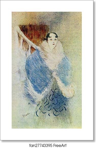 Free art print of Elsa La Viennoise by Henri De Toulouse-Lautrec Free art print of Elsa La Viennoise by Henri De Toulouse-Lautrec