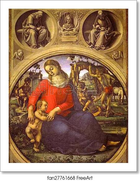 Free art print of Madonna and Child with Prophets by Luca Signorelli Free art print of Madonna and Child with Prophets by Luca Signorelli