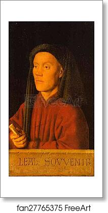 Free art print of Portrait of a Young Man by Jan Van Eyck