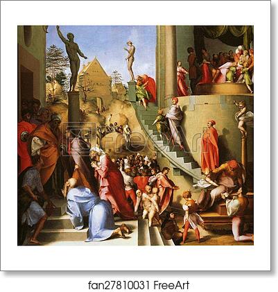 Free art print of Joseph in Egypt by Jacopo Carrucci, Known As Pontormo