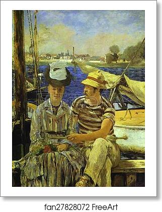Free art print of Argenteuil by Edouard Manet Free art print of Argenteuil by Edouard Manet