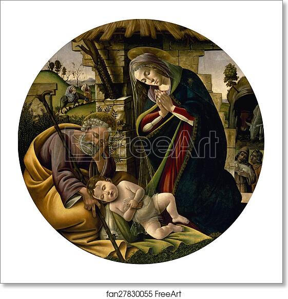 Free art print of The Adoration of the Christ Child by Sandro Botticelli Free art print of The Adoration of the Christ Child by Sandro Botticelli
