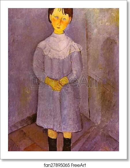 Free art print of Little Girl in Blue by Amedeo Modigliani Free art print of Little Girl in Blue by Amedeo Modigliani