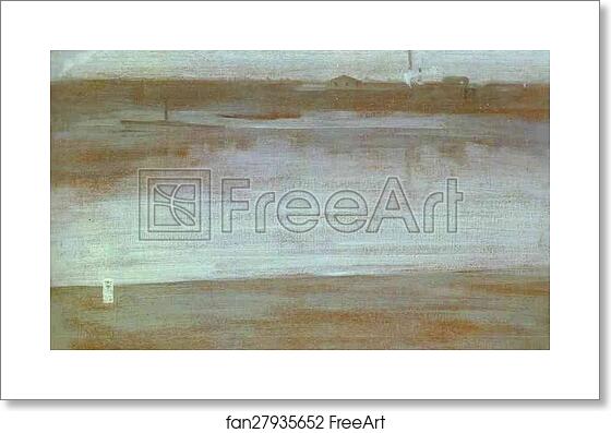 Free art print of Symphony in Gray: Early Morning Thames by James Abbott Mcneill Whistler Free art print of Symphony in Gray: Early Morning Thames by James Abbott Mcneill Whistler