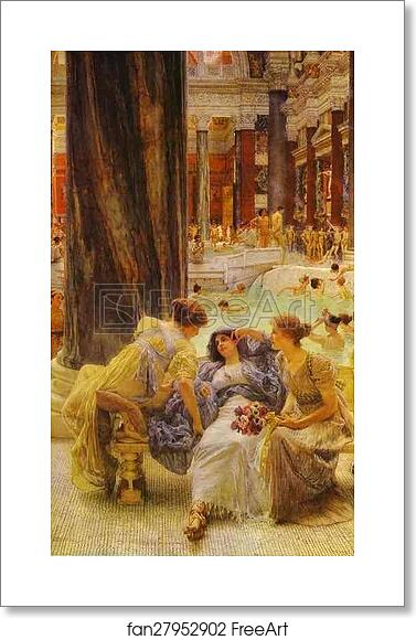 Free art print of The Baths of Caracalla by Sir Lawrence Alma-Tadema Free art print of The Baths of Caracalla by Sir Lawrence Alma-Tadema