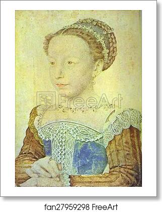 Free art print of La reine Marguerite enfant by Francois Clouet