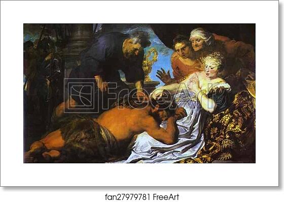 Free art print of Samson and Delilah by Sir Anthony Van Dyck Free art print of Samson and Delilah by Sir Anthony Van Dyck