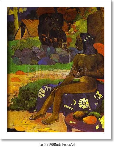 Free art print of Vaïraumati tei oa (Her Name is Vairaumati) by Paul Gauguin Free art print of Vaïraumati tei oa (Her Name is Vairaumati) by Paul Gauguin