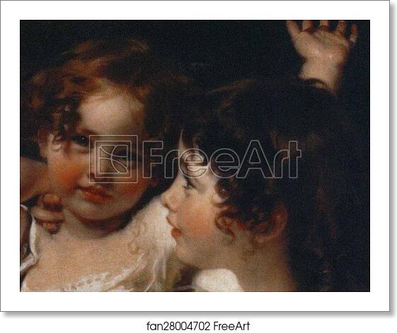 Free art print of The Calmady Children. (Emily Calmady, 1818-1906 and Laura Anne Calmady, 1820-94). Detail by Sir Thomas Lawrence Free art print of The Calmady Children. (Emily Calmady, 1818-1906 and Laura Anne Calmady, 1820-94). Detail by Sir Thomas Lawrence