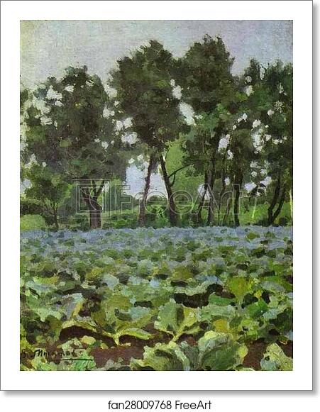 Free art print of Cabbage Field with Willows by Victor Borisov-Musatov Free art print of Cabbage Field with Willows by Victor Borisov-Musatov