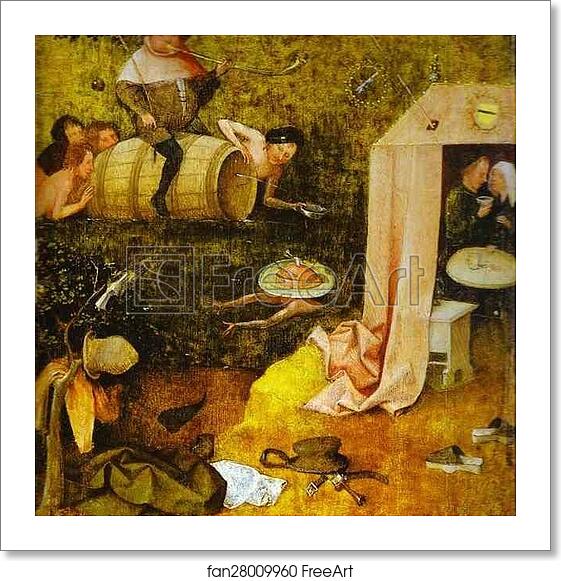 Free art print of Allegory of Gluttony and Lust by Hieronymus Bosch Free art print of Allegory of Gluttony and Lust by Hieronymus Bosch