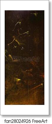 Free art print of Fall of the Damned by Hieronymus Bosch