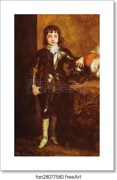 Free art print of Prince of Wales, Future Charles II, King of England by Sir Anthony Van Dyck Free art print of Prince of Wales, Future Charles II, King of England by Sir Anthony Van Dyck