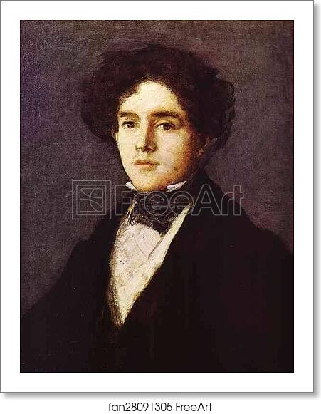 Free art print of Mariano Goya, the Artist's Grandson by Francisco De Goya Y Lucientes