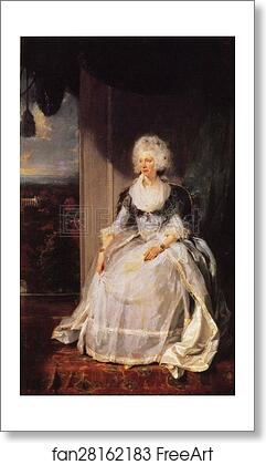 Free art print of Queen Charlotte by Sir Thomas Lawrence