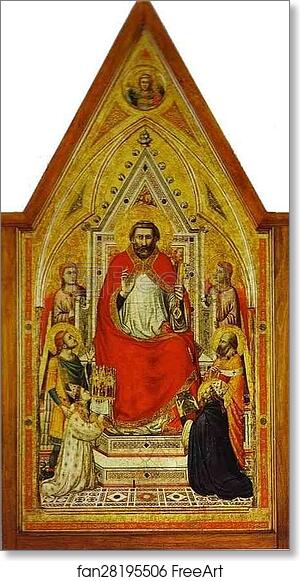 Free art print of Stefaneschi Polyptych by Giotto