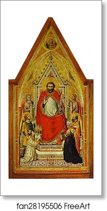 Free art print of Stefaneschi Polyptych by Giotto