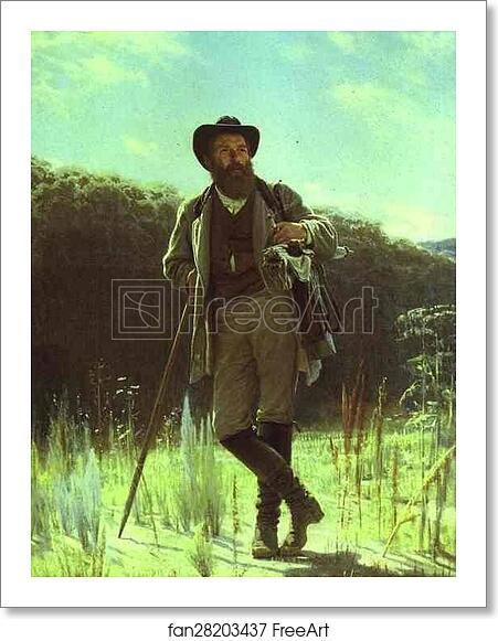 Free art print of Portrait of the Artist Ivan Shishkin by Ivan Kramskoy Free art print of Portrait of the Artist Ivan Shishkin by Ivan Kramskoy