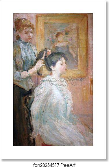 Free art print of Doing the Hair by Berthe Morisot Free art print of Doing the Hair by Berthe Morisot