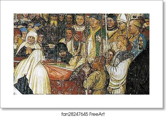 Free art print of The Burial of St Lucy. Detail by Altichiero Da Zevio Free art print of The Burial of St Lucy. Detail by Altichiero Da Zevio