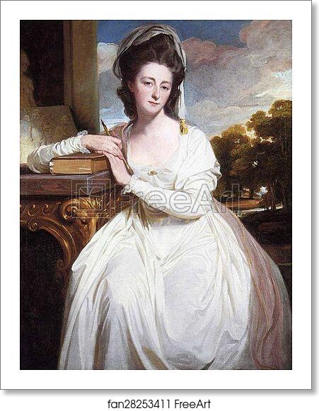 Free art print of Charlotte Bettesworth, Mrs John Sargent by George Romney Free art print of Charlotte Bettesworth, Mrs John Sargent by George Romney