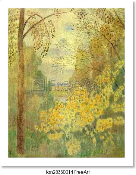 Free art print of Hazel Bush by Victor Borisov-Musatov Free art print of Hazel Bush by Victor Borisov-Musatov