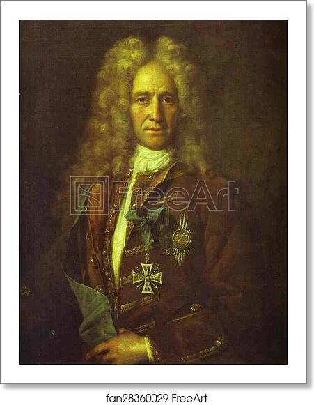 Free art print of Portrait of Count G. I. Golovkin by Ivan Nikitin Free art print of Portrait of Count G. I. Golovkin by Ivan Nikitin