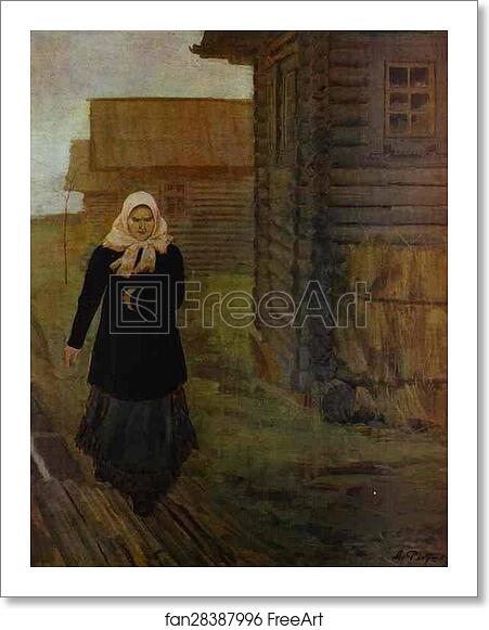 Free art print of In a Village. Going to Liturgy by Andrey Ryabushkin Free art print of In a Village. Going to Liturgy by Andrey Ryabushkin